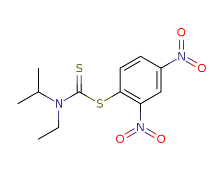 Ethyl-isopropyl-dithiocarbamic acid 2,4-dinitro-phenyl ester