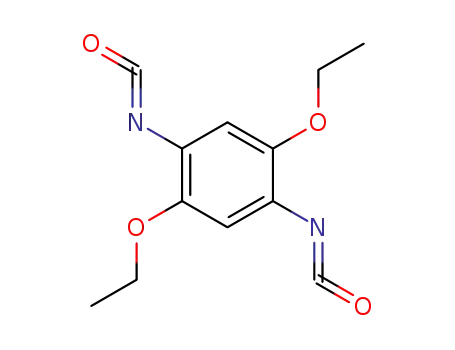 Molecular Structure of 88740-98-1 (Benzene, 1,4-diethoxy-2,5-diisocyanato-)