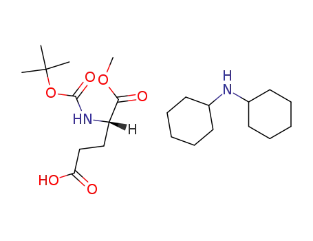 N-(tert-butyloxycarbonyl)-L-glutamic acid methyl ester dicyclohexylamine salt