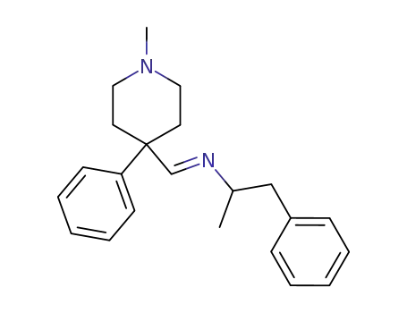 (1-methyl-2-phenyl-ethyl)-(1-methyl-4-phenyl-[4]piperidylmethylen)-amine