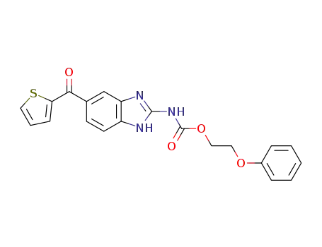 [5-(thiophene-2-carbonyl)-1<sup>(3)</sup><i>H</i>-benzoimidazol-2-yl]-carbamic acid 2-phenoxy-ethyl ester
