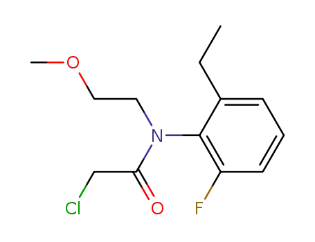 2-Chloro-N-(2-ethyl-6-fluoro-phenyl)-N-(2-methoxy-ethyl)-acetamide