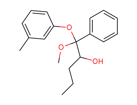 2-hydroxy-1-phenyl-pentan-1-one-(methyl-<i>m</i>-tolyl-acetal)