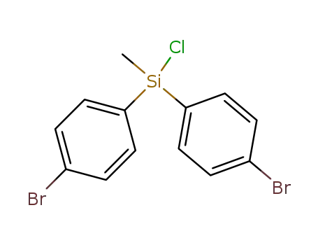 Silane, bis(4-bromophenyl)chloromethyl-
