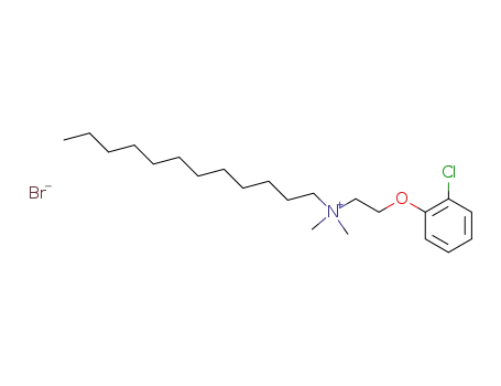 [2-(2-chloro-phenoxy)-ethyl]-dodecyl-dimethyl-ammonium; bromide