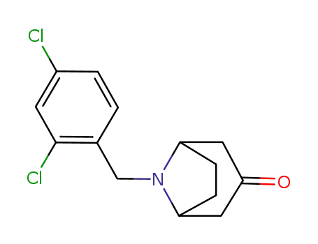8-(2,4-dichloro-benzyl)-nortropan-3-one