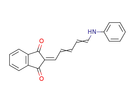 2-(5-anilino-penta-2,4-dienylidene)-indan-1,3-dione