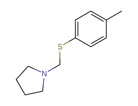 1-(<i>p</i>-tolylmercapto-methyl)-pyrrolidine