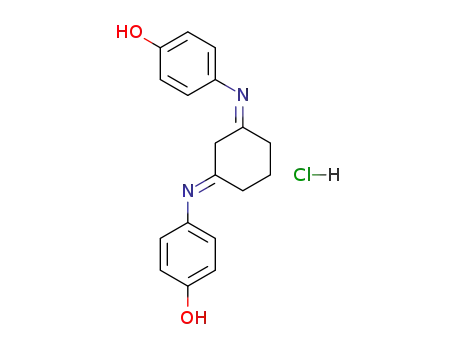 cyclohexane-1,3-dione-bis-(4-hydroxy-phenylimine); hydrochloride