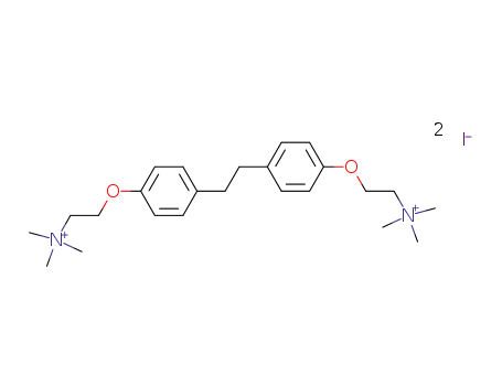 Molecular Structure of 120526-71-8 ([Ethylenebis(p-phenyleneoxyethylene)]bis[trimethylammoniumiodide] (6CI))
