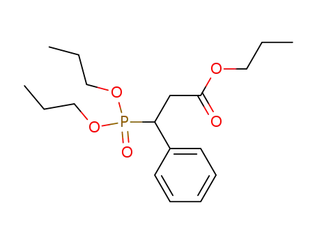 3-dipropoxyphosphoryl-3-phenyl-propionic acid propyl ester