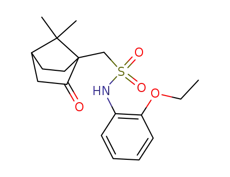 2-oxo-bornane-10-sulfonic acid <i>o</i>-phenetidide