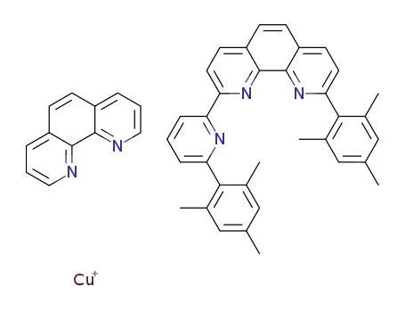 Molecular Structure of 1613741-48-2 (C<sub>35</sub>H<sub>31</sub>N<sub>3</sub>*C<sub>12</sub>H<sub>8</sub>N<sub>2</sub>*Cu<sup>(1+)</sup>)