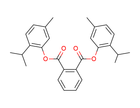 1,2-Benzenedicarboxylic acid, bis[5-methyl-2-(1-methylethyl)phenyl] ester