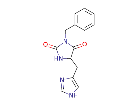 3-benzyl-5-(1<sup>(3)</sup><i>H</i>-imidazol-4-ylmethyl)-imidazolidine-2,4-dione