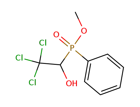 phenyl-(2,2,2-trichloro-1-hydroxy-ethyl)-phosphinic acid methyl ester