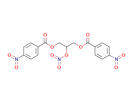 1,3-bis-(4-nitro-benzoyloxy)-2-nitryloxy-propane