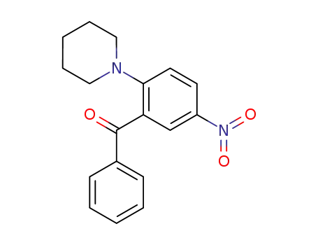 5-nitro-2-piperidino-benzophenone