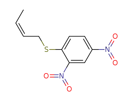 but-2<i>c</i>-enyl-(2,4-dinitro-phenyl)-sulfide