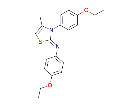 (4-ethoxy-phenyl)-[3-(4-ethoxy-phenyl)-4-methyl-3<i>H</i>-thiazol-2-ylidene]-amine