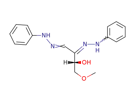 <i>O</i><sup>4</sup>-methyl-D-[2]tetrosulose-bis-phenylhydrazone
