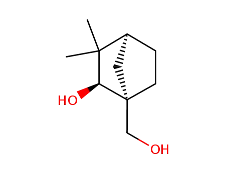 Molecular Structure of 62853-86-5 (Bicyclo[2.2.1]heptane-1-methanol, 2-hydroxy-3,3-dimethyl-)