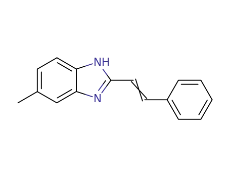 1H-Benzimidazole, 5-methyl-2-(2-phenylethenyl)-