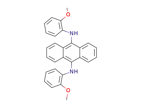<i>N</i>,<i>N</i>'-bis-(2-methoxy-phenyl)-anthracene-9,10-diyldiamine