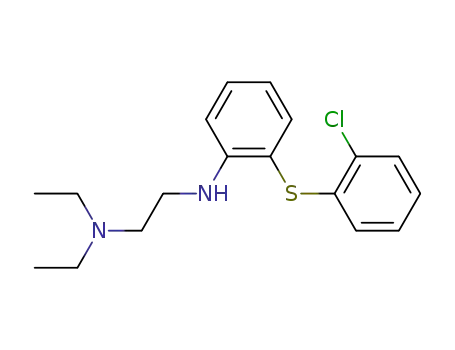 <i>N,N</i>-diethyl-<i>N'</i>-[2-(2-chloro-phenylsulfanyl)-phenyl]-ethylenediamine