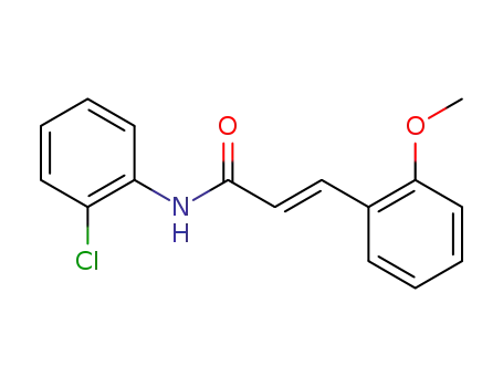 2-methoxy-<i>trans</i>-cinnamic acid-(2-chloro-anilide)