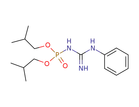 phenylcarbamimidoyl-amidophosphoric acid diisobutyl ester