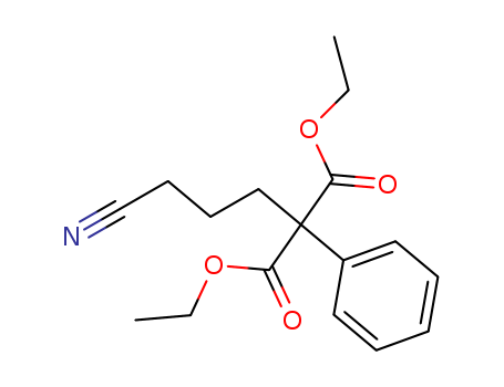 Propanedioic acid, (3-cyanopropyl)phenyl-, diethyl ester
