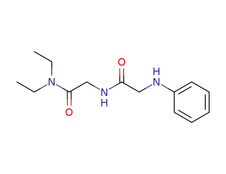 Molecular Structure of 101777-79-1 (<i>N</i>-(<i>N</i>-phenyl-glycyl)-glycine diethylamide)