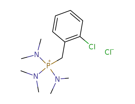 (2-chloro-benzyl)-tris-dimethylamino-phosphonium; chloride