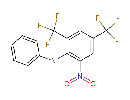 (2-nitro-4,6-bis-trifluoromethyl-phenyl)-phenyl-amine