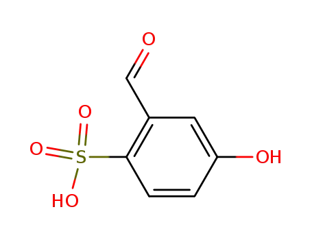 2-formyl-4-hydroxy-benzenesulfonic acid