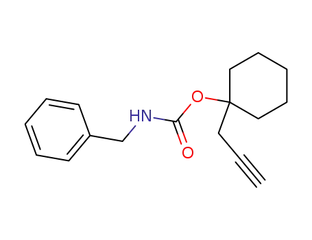 benzyl-carbamic acid-(1-prop-2-ynyl-cyclohexyl ester)