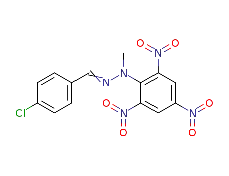 4-chloro-benzaldehyde-(methyl-picryl-hydrazone)