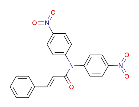 <i>N</i>,<i>N</i>-bis-(4-nitro-phenyl)-<i>trans</i>-cinnamamide