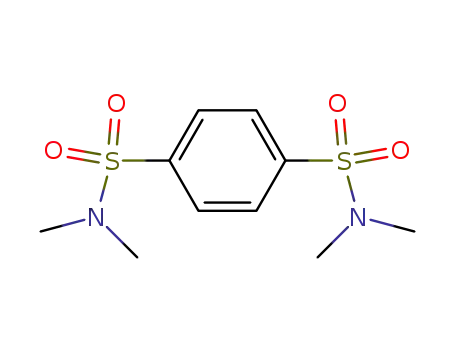 Molecular Structure of 103393-65-3 (tetra-<i>N</i>-methyl-benzene-1,4-disulfonamide)