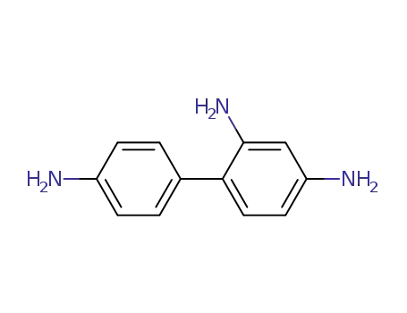 Molecular Structure of 2835-69-0 ([1,1'-Biphenyl]-2,4,4'-triamine)