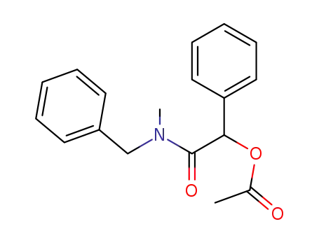 acetoxy-phenyl-acetic acid-(benzyl-methyl-amide)