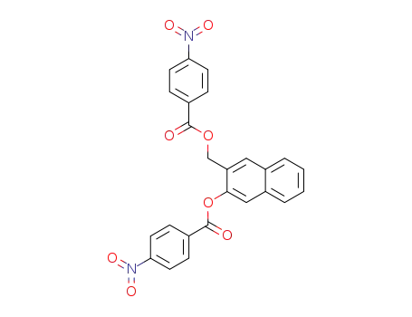 2-(4-nitro-benzoyloxy)-3-(4-nitro-benzoyloxymethyl)-naphthalene
