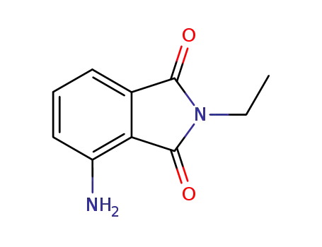 Molecular Structure of 20510-93-4 (1H-Isoindole-1,3(2H)-dione, 4-amino-2-ethyl-)