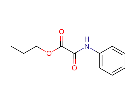 Acetic acid, oxo(phenylamino)-, propyl ester
