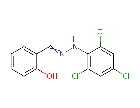 Molecular Structure of 15298-03-0 (2-hydroxybenzaldehyde N-(2,4,6-trichlorophenyl)hydrazone)