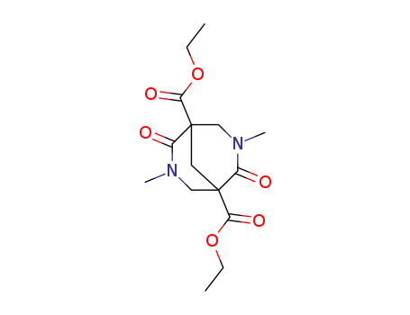 1,5-diethoxycarbonyl-3,7-dimethyl-3,7-diazabicyclo<3,3,1>nona-2,6-dione