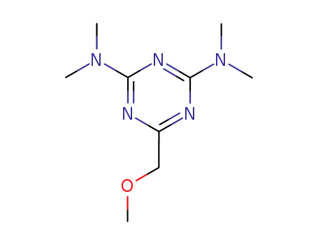 6-methoxymethyl-<i>N</i><sup>2</sup>,<i>N</i><sup>2</sup>,<i>N</i><sup>4</sup>,<i>N</i><sup>4</sup>-tetramethyl-[1,3,5]triazine-2,4-diyldiamine