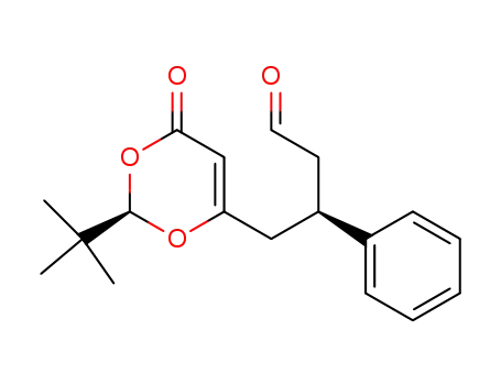 (S)-4-((R)-2-tert-Butyl-6-oxo-6H-[1,3]dioxin-4-yl)-3-phenyl-butyraldehyde