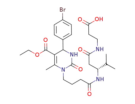 C<sub>27</sub>H<sub>37</sub>BrN<sub>4</sub>O<sub>7</sub>
